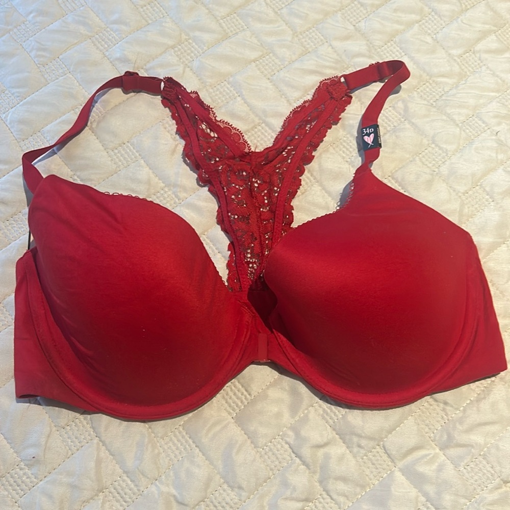 Red bra